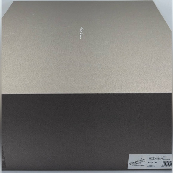 Rick Owens Geth Runner Acid Milk Size 40 / US 7 - Picture 10 of 11